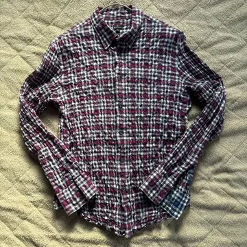 Paul Smith 퍼플 계열 체크 L