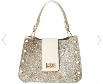 DIANA 다이애나 글리터 핸드 숄더백