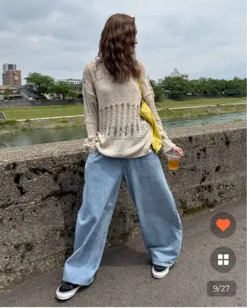 nugu 구매 mignon 시스루 니트