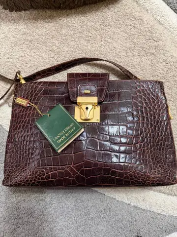 GIANNI PIRAS made in ITALY 천연 가죽 백