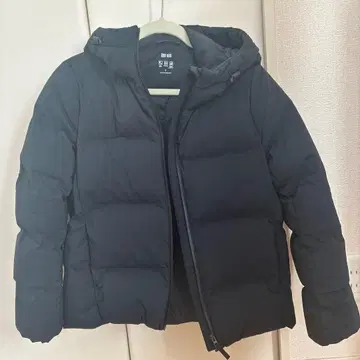 UNIQLO 블랙 다운 자켓 S