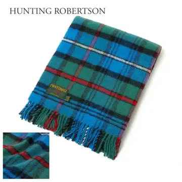 TWEEDMILL 트위드밀 헌팅 로버트슨 체크 스톨