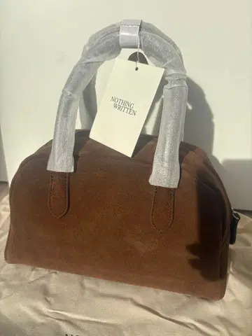 NOTHING WRITTEN 스웨이드 백 보스턴 나싱 리튼