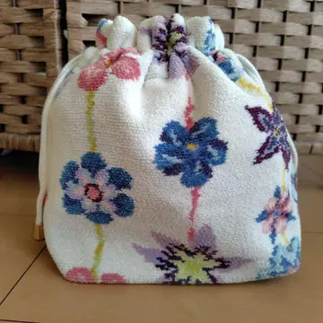 FEILER 꽃무늬 파우치 타월 원단