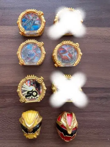 슈퍼전대 히어로 센타이 링 9개 세트