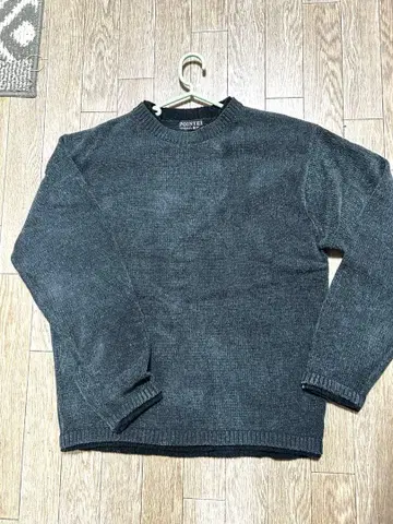 POINTER 스웨터 크루넥 그레이 L 사이즈 빈티지