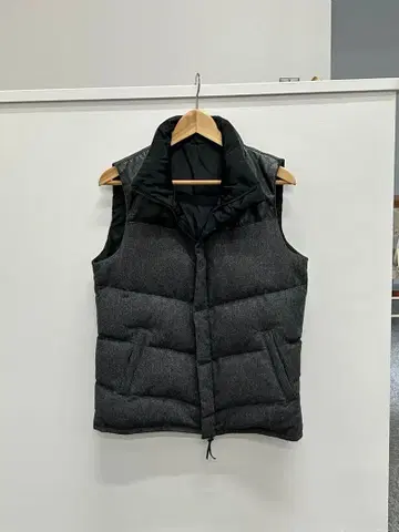 다운 베스트 그레이/블랙