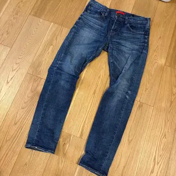 RED CARD 30 다크 블루 스트레이트 데님