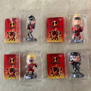 디즈니 인크레더블 토이풀 4종 묶음 판매 절판품