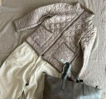 ARMEN 퀼팅 자켓 리버서블 꽃무늬