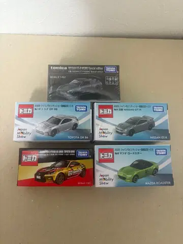 5대 세트 2025 재팬 모빌리티 쇼 토미카 GT-R 86 로드 스타