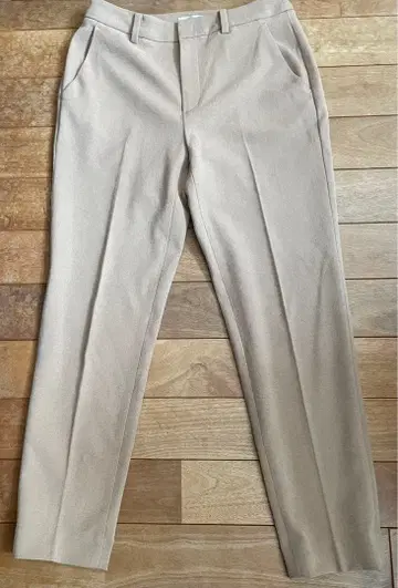 새상품급 비쓰리 B-Three 스트레치 웜 슬림 팬츠 M 32 베이지