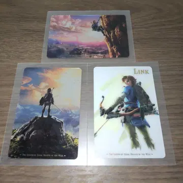 젤다의 전설 브레스 오브 더 와일드 카드캔디 링크 세트