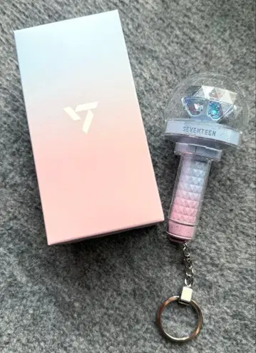 SEVENTEEN 캐럿봉 미니 응원봉 10주년 키링 세븐틴