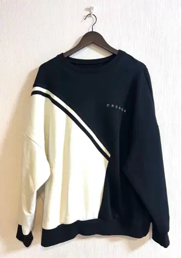 CRONOS 사선 스트라이프 빅 실루엣 트레이닝복 L(40)