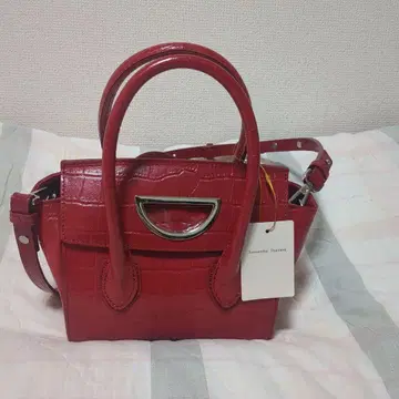 *미사용 새상품* Samantha Thavasa 크로커다일 패턴 백