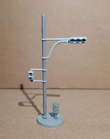 철도 모형 디오라마 지오콜레 신호기 N게이지