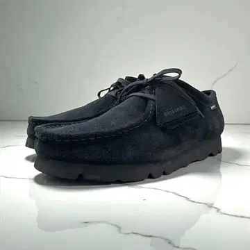 클락스 오리지널 왈라비 부츠 GTX 27cm 상당 블랙 스웨이드
