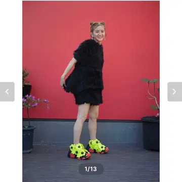 SHEEPMAN WONDER 시프먼 원더 블랙 퍼 상의만