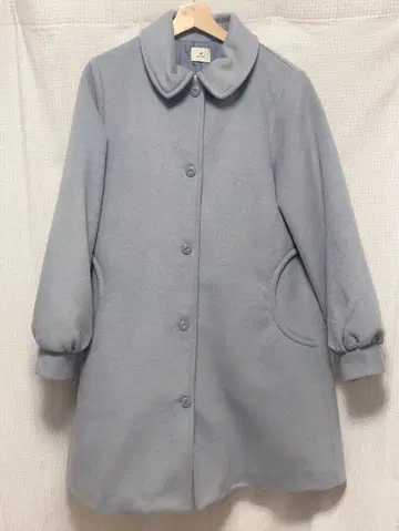 merry jenny 탁한 스카이블루 코트