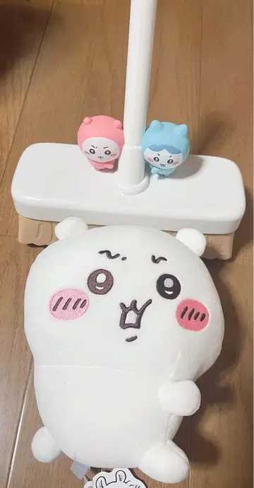 치이카와 (먼작귀) 콜로콜로 클리너 & 이야 봉제 인형 세트 미사용