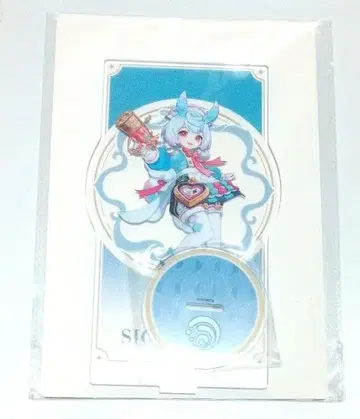 원신 시그윈 GiGO 아크릴 스탠드 물꽃 춤추는 유연으로 GiGO 콜라보