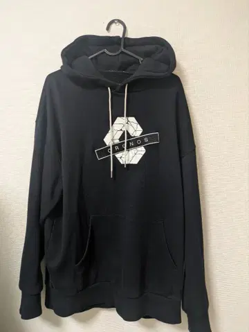 CRONOS 블랙 후드티