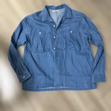 EDWIN 데님 긴팔 셔츠 L 사이즈