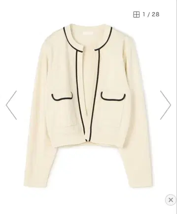 밀라노 리브 크루넥 가디건 Ballsey