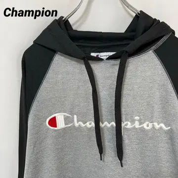 N-5961 챔피언 미국 빈티지 의류 후드 맨투맨 로고 자수 XL