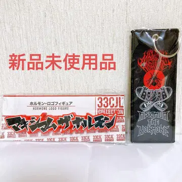 미사용 새상품 맥시멈 더 호르몬 로고 피규어 플라이트 택 2
