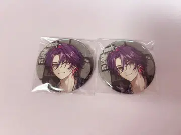 2시라던가 광란 RIOT 초회 생산 한정판 와타라이 히바리 캔뱃지 2개