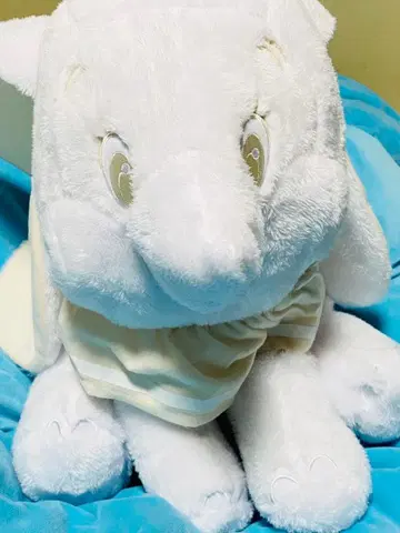 디즈니 덤보 플라티나 화이트 봉제 인형
