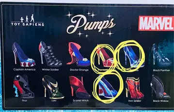 마블 펌프스 컬렉션 아이언맨