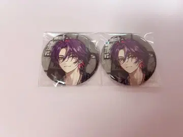 2시라던가 광란 RIOT 초회 생산 한정판 와타라이 히바리 캔뱃지 2개