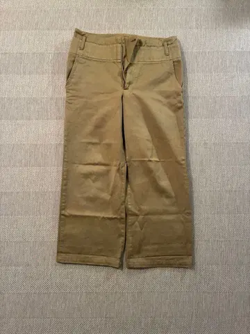 FRAPBOIS 카키 치노 팬츠