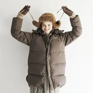 [ GERRY SM2 콜라보 ] 새상품급 따뜻한 다운 브라운 Free