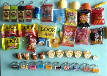 식품 캡슐 토이 믹스 세트