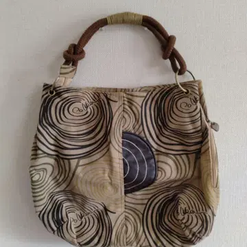 소용돌이 무늬 토트백