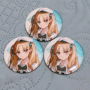 FGO 로손 글리터 캔뱃지 에레쉬키갈