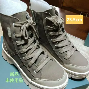 a.v.v 통굽 하이컷 스니커즈 그레이