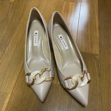 DIANA 베이지 스틸레토 펌프스