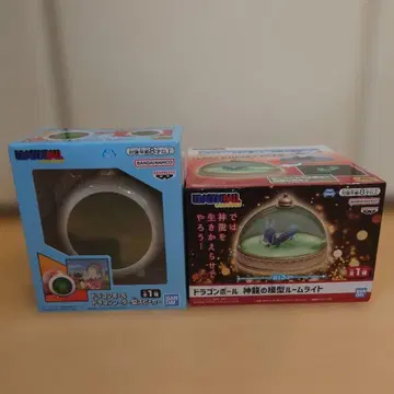 드래곤볼 신룡 모형 룸 라이트 드래곤 레이더형 스피커 2세트