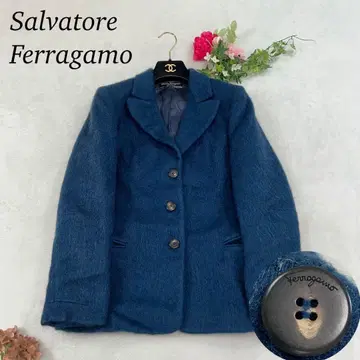 R127 새상품급 M 살바토레 페라가모 코트 아우터 여성용