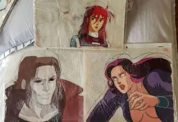 애니메이션 셀화 원화 3장 세트