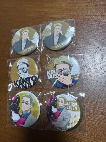 주술회전 캔뱃지 나나미 세트