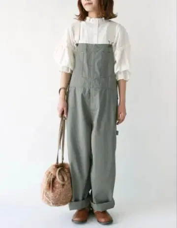 사만사 모스모스 컬러 트윌 살로펫 그린