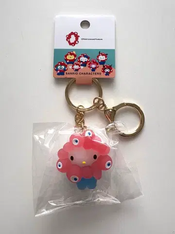 미야쿠미야쿠 산리오 키링 헬로키티 클리어