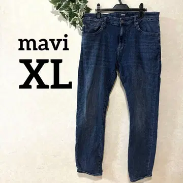 mavi [ XL ] 다크 블루 스트레이트 데님
