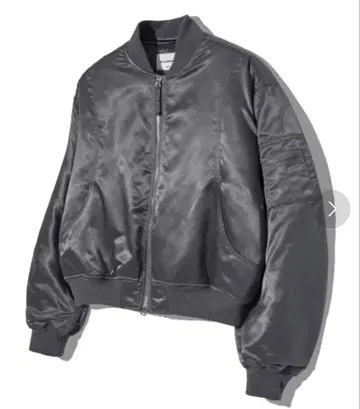 F.ILLUMINATE Bomber MA-1 Jumper Charcoal